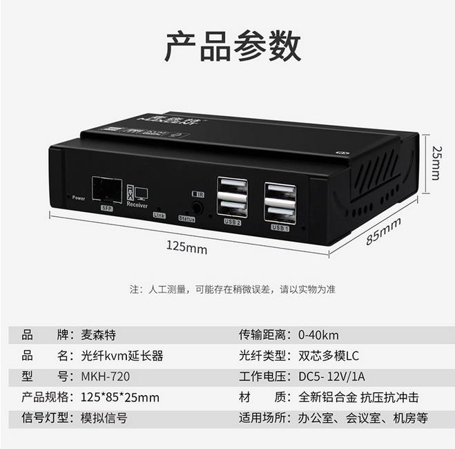 MKH-720延長器產(chǎn)品參數(shù)